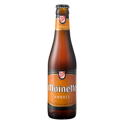 5410702001383 Moinette Ambrée - 33cl Bière  refermentée en bouteille